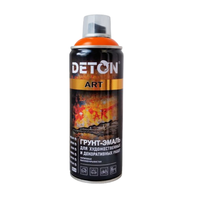 DETON ART - Праймер эмаль - Асқабақ - Аэрозоль, 520 мл DTN-A70669 – Томскіде сатып алу | Deton | carpaint.kz