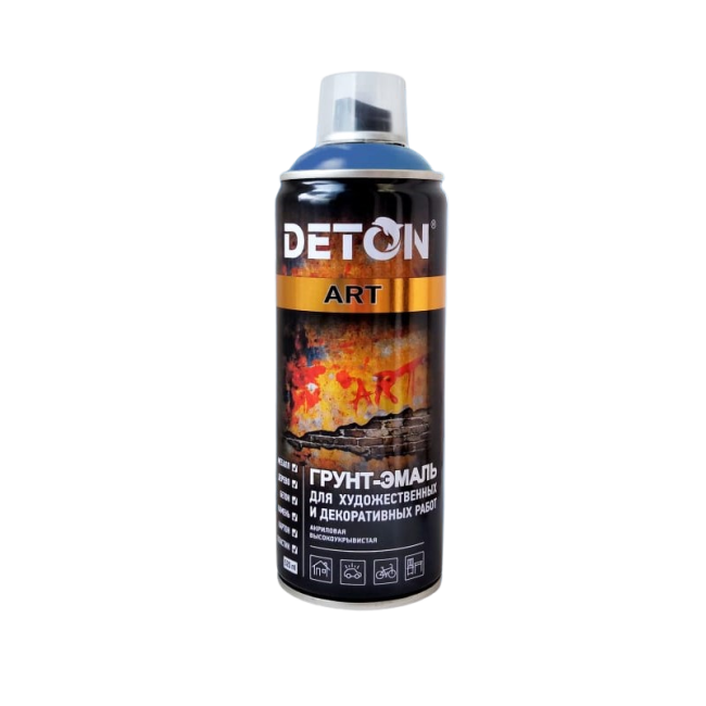 DETON ART - Праймер эмаль - Көк - Аэрозоль, 520 мл DTN-A70681 – Томскіде сатып алу | Deton | carpaint.kz