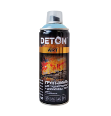 DETON ART - Праймер эмаль - Көк мұз - Аэрозоль, 520 мл
