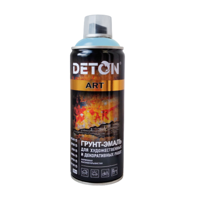 DETON ART - Праймер эмаль - Көк мұз - Аэрозоль, 520 мл DTN-A70687 – Томскіде сатып алу | Deton | carpaint.kz