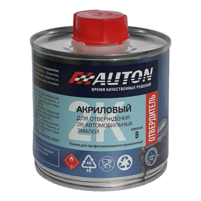 Авто эмаль 2K акрил авто эмаль AUTON, 601 қара ATN-P07377-085 – Томскіде сатып алу | Auton | carpaint.kz