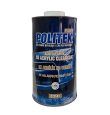 POLITEK 丙烯酸清漆 2K HS 套装 1l。 + 0.5l 2K HS UV 通用丙烯酸固化剂