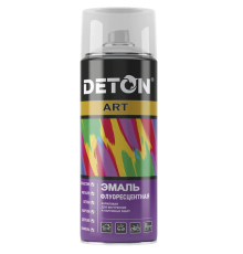 Флуоресцентті эмаль DETON ART Сары, аэрозоль 520 мл