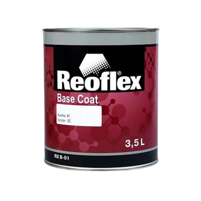 Reoflex Биндер для базовой эмали BC, 3.5л RX E-03-BC-3500 – купить в Томске | Reoflex | carpaint.kz