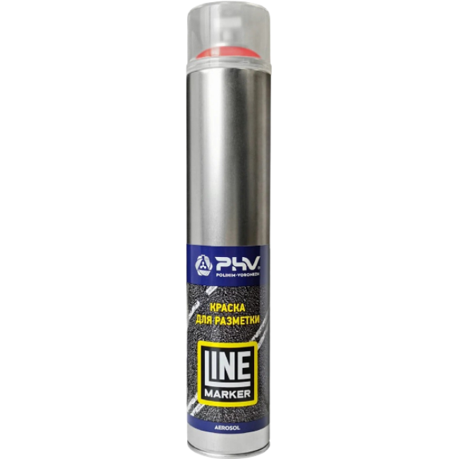 RAL 3020 PHV - Краска для разметки - Line Marker - Транспортный красный - Аэрозоль, 1000 мл PHV-A07818 – купить в Томске | PHV - Line Marker | carpaint.kz