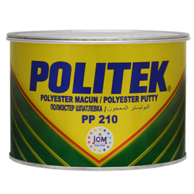 POLITEK Полиэфир замазка 1800г. PP 210-1800 – Томскіде сатып алу | Politek | carpaint.kz