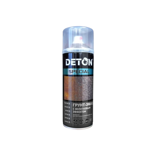 Deton DETON SPECIAL - Hammer 珐琅底漆 - 黑色 - 气雾剂，520 毫升 DTN-A70145 图片 – 托木斯克 | carpaint.kz