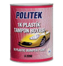 POLITEK paint for painting plastic elements (black) 1 l.