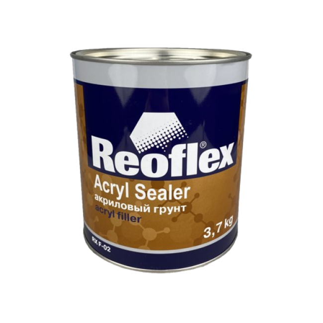 Reoflex 1K Primer Акрил, Қара, 3,7 кг RX F-02-3700-B – Томскіде сатып алу | Reoflex | carpaint.kz