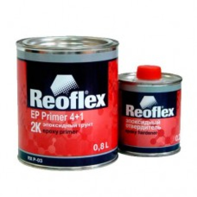 Грунт Reoflex эпоксидный серый 4+1 0,8л.+0,2л. отвердитель комплект 784 – купить в Томске | Reoflex | carpaint.kz