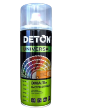 RAL 3020 DETON UNIVERSAL - 醇酸瓷釉 - 运输红色，耐候，气雾剂，520 毫升