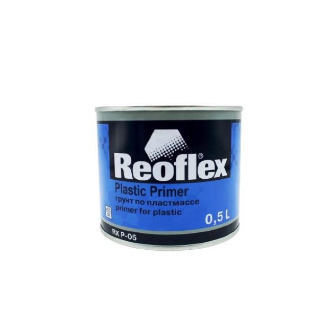 Reoflex 1К Праймер по пластику Серый (Грунт по пластмассе), 500мл RX P-05(G)-500 – купить в Томске | Reoflex | carpaint.kz
