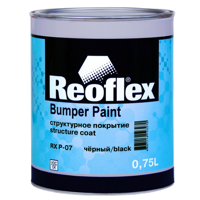 Текстуралы жабын, қара, 1л, Reoflex, Reoflex0192 RX P-07 – Томскіде сатып алу | Reoflex | carpaint.kz