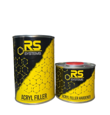 RS SYSTEMS 丙烯酸填充底漆 5+1 HS，灰色，0.75+0.15l