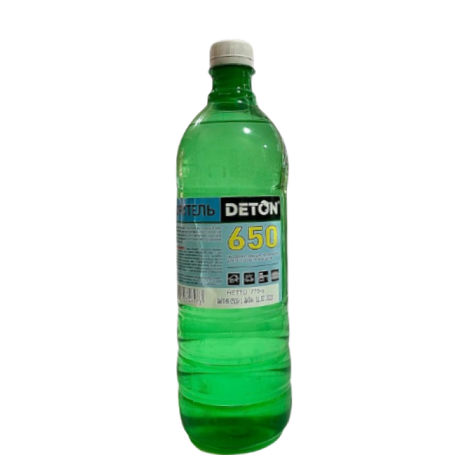 DETON 650 Растворитель , 1л DTN-S46997 – купить в Томске | Deton | carpaint.kz