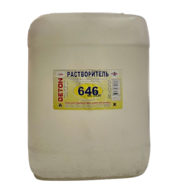 DETON 646 Растворитель , 10л DTN-S70171 – купить в Томске | Deton | carpaint.kz