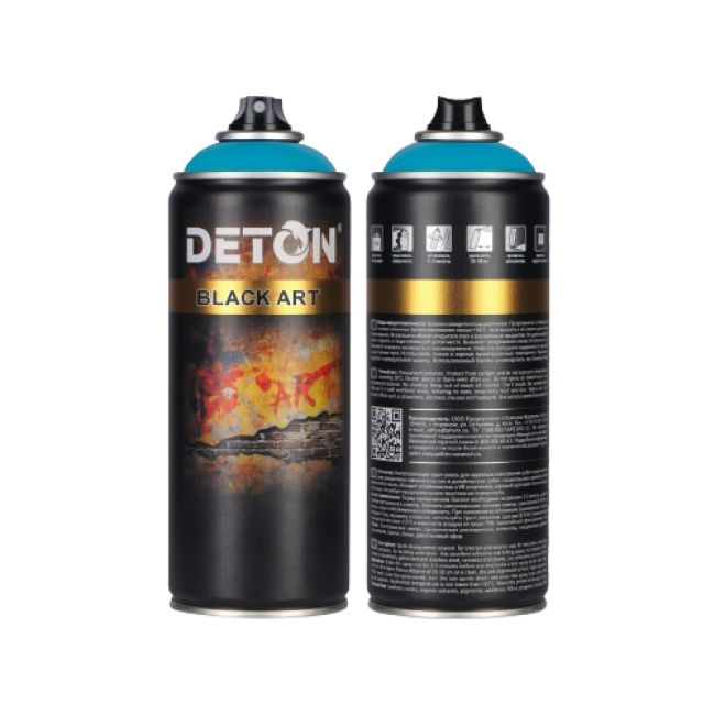 DETON ART - Праймер эмаль - Ашық көк - Аэрозоль, 520 мл DTN-A07693 – Томскіде сатып алу | Deton | carpaint.kz
