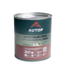 AUTOP 20/01 - Коррозияға қарсы акрил праймер - Қара - Консерві, 1 кг