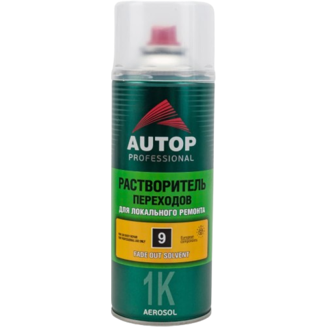 Autop AUTOP №9 - Transition solvent - Aerosol. 520 ml АТР-А07238 – buy in Tomsk | carpaint.kz